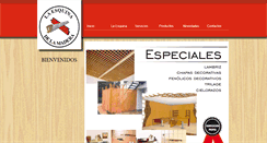 Desktop Screenshot of laesquinadelamadera.com